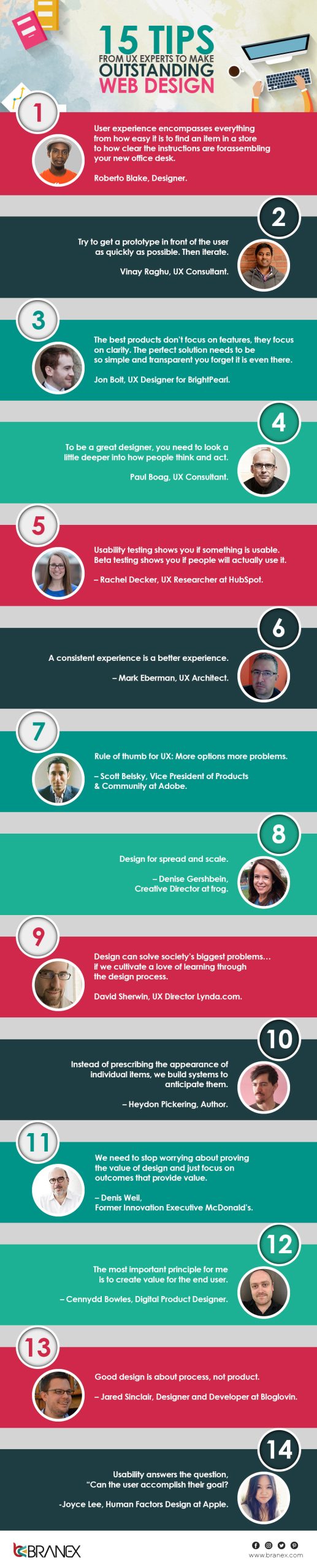 Tips From UX Experts To Web Design