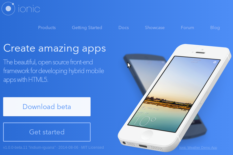 HTML 5 Mobile App Development Framework