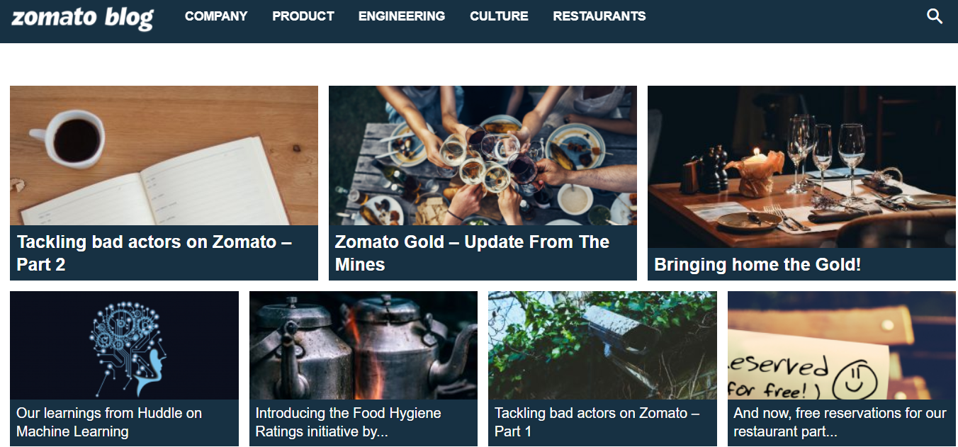 Zomato Blog