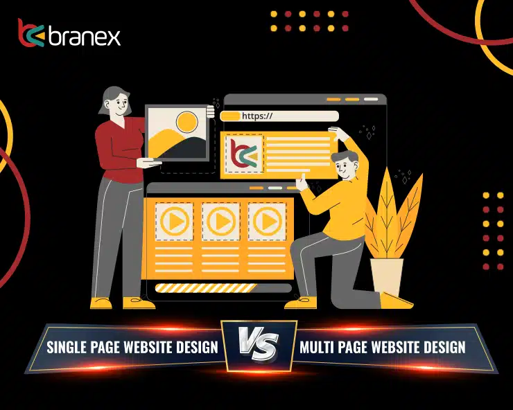 Single Page Website Design vs Multi Page Website Design